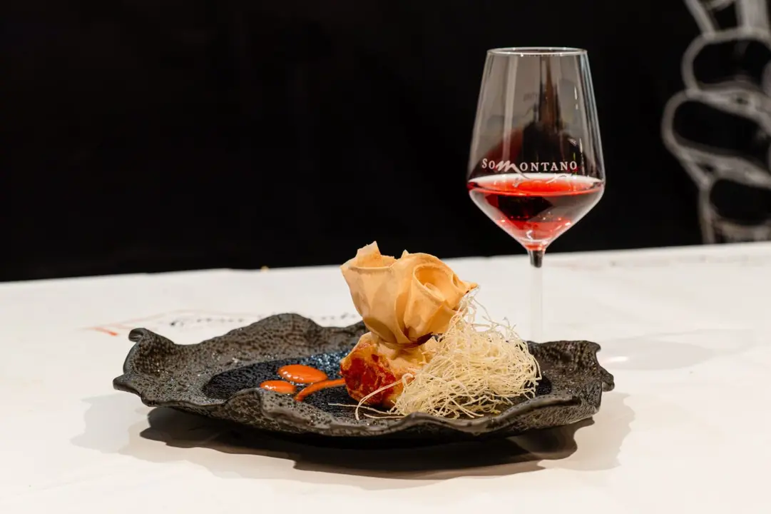3 FESTIVAL VINO SOMONTANO 2025 3&ordf; Mejor Tapa Crujiente de brandada de bacalao (horizontal BR) FOTO MANUEL P&Eacute;REZ
