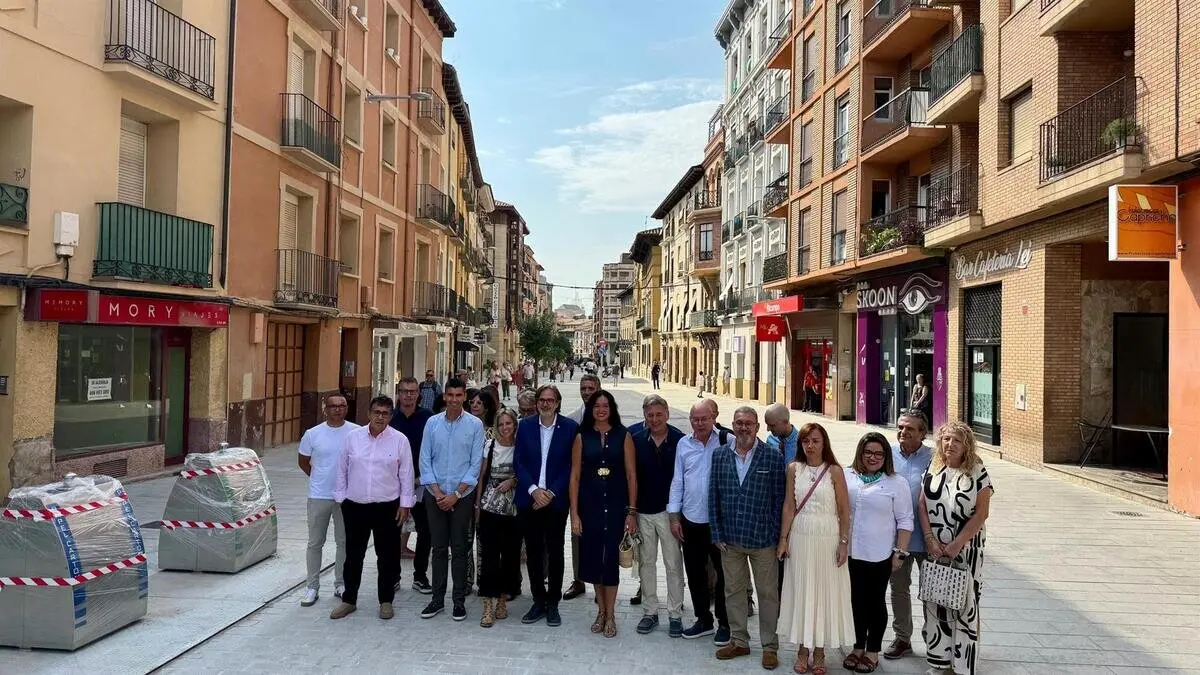 Inauguraci&oacute;n de las obras del Coso Alto de la ciudad de Huesca.
- AYUNTAMIENTO