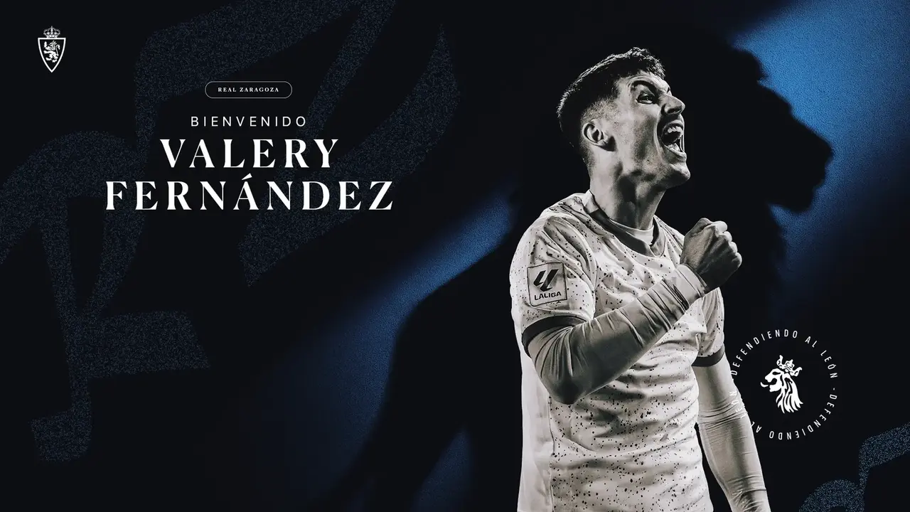 Valery Fern&aacute;ndez, sexto fichaje del Real Zaragoza
