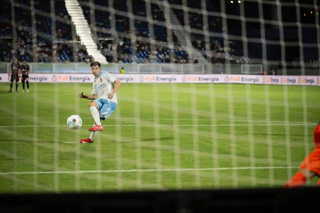 Mejores im&aacute;genes del Real Zaragoza - SD Huesca en el Memorial Carlos Lapetra / Marcos Cebri&aacute;n