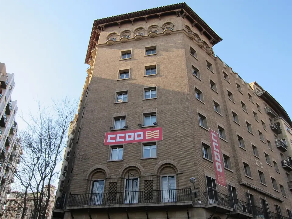 Sede De Comisiones Obreras Arag&oacute;n En Zaragoza. / EUROPA PRESS