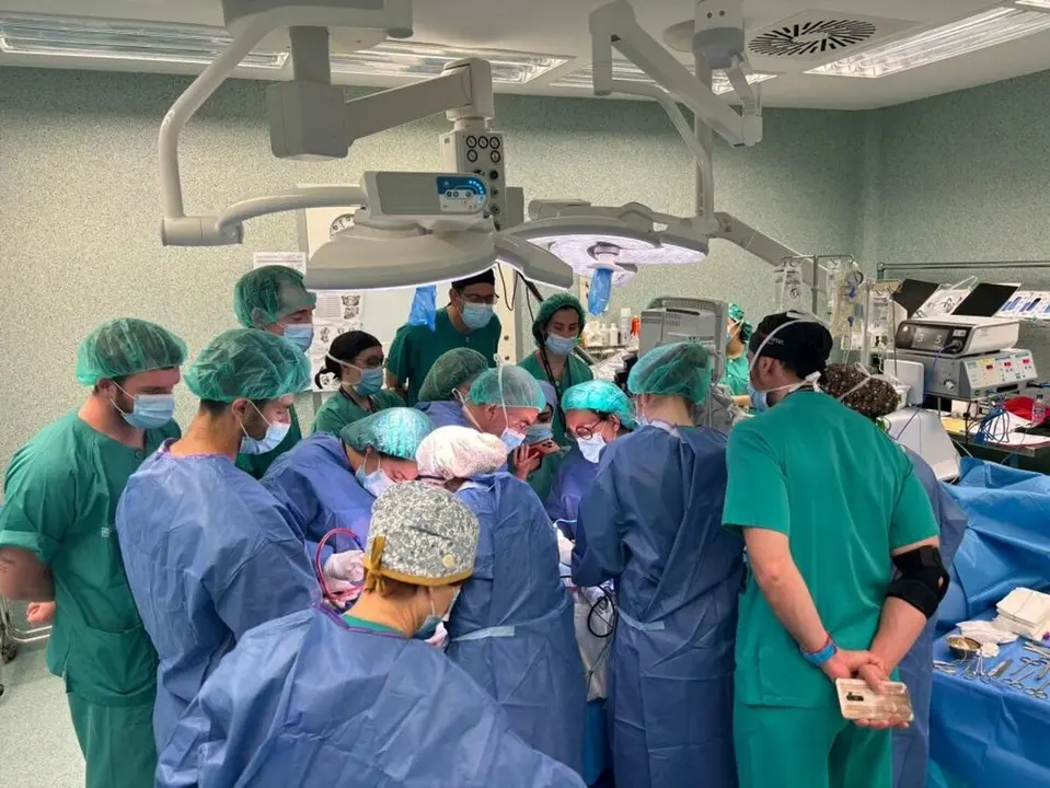 Intervenci&oacute;n realizada en el Hospital Miguel Servet de Zaragoza