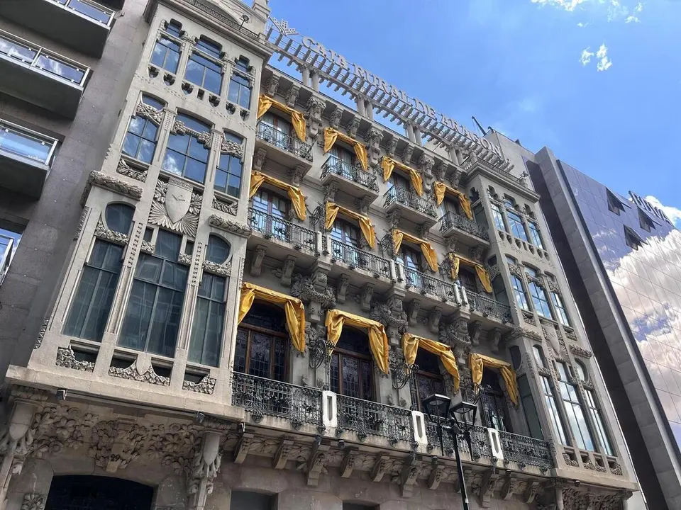 Archivo - Sede de la Fundaci&oacute;n Caja Rural de Arag&oacute;n, en el Coso, Zaragoza.
- EUROPA PRESS - Archivo