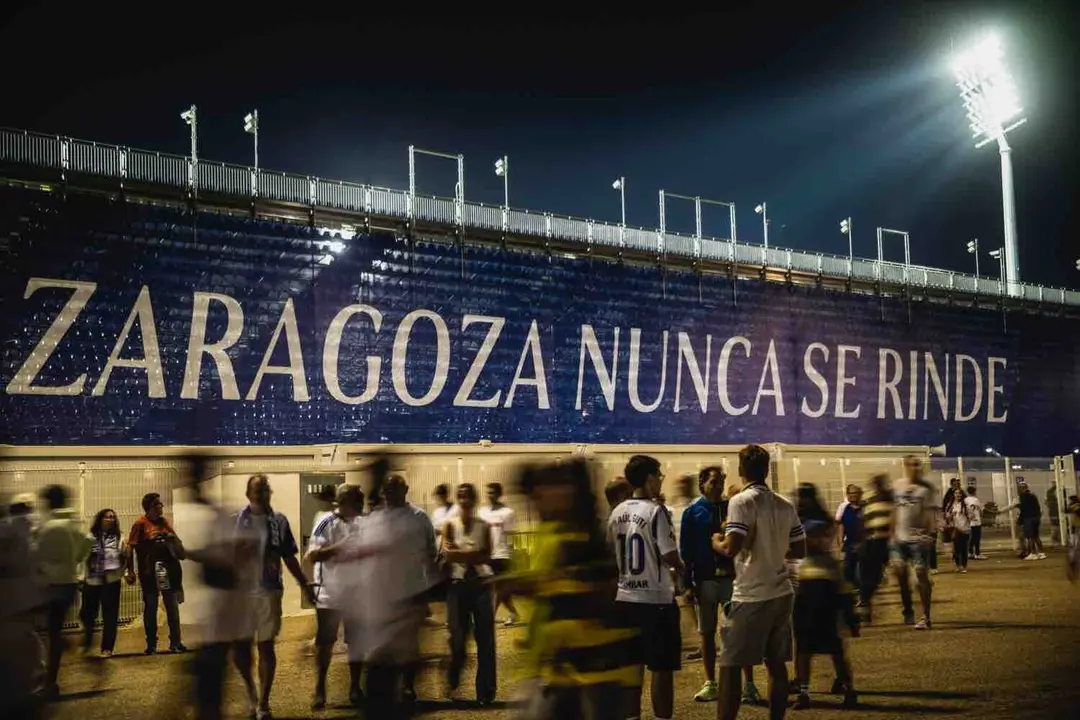 Afici&oacute;n del Real Zaragoza / MARCOS CEBRI&Aacute;N
