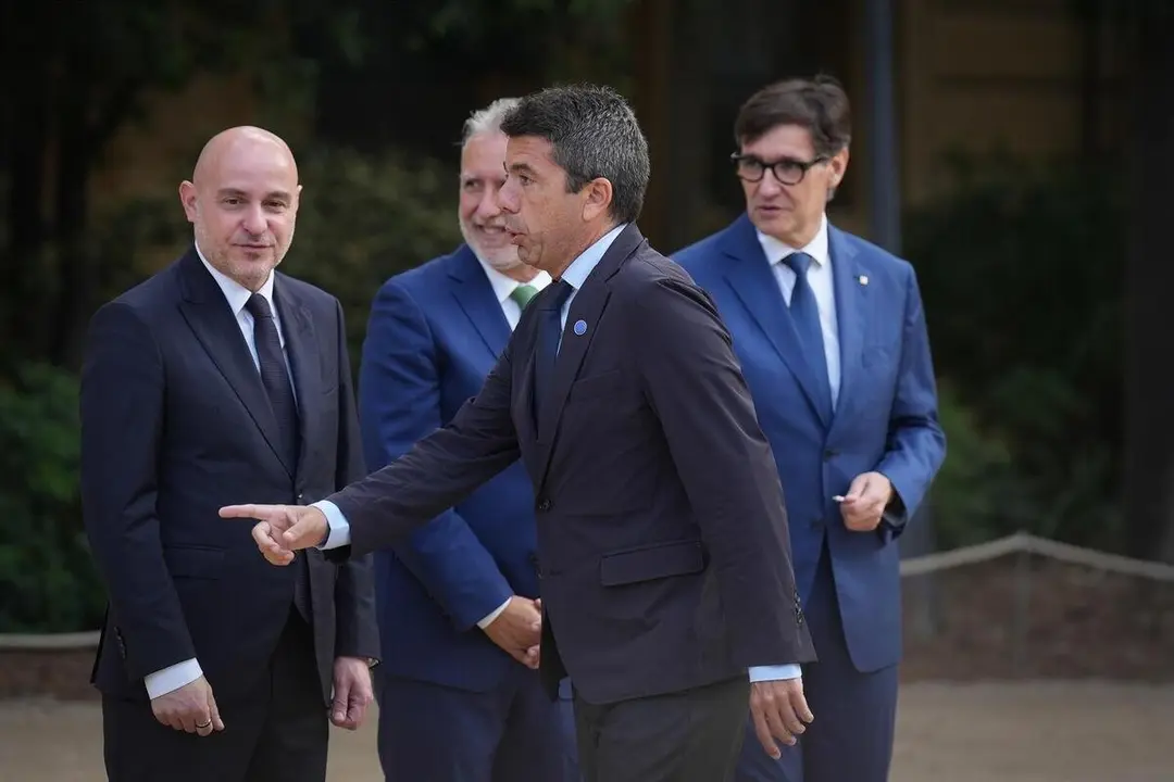 Carlos Prieto, &Aacute;ngel V&iacute;ctor Torres, Carlos Maz&oacute;n y Salvador Illa
