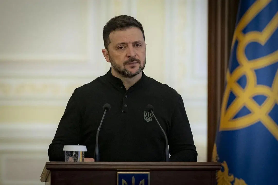El presidente ucraniano, Volodimir Zelenski