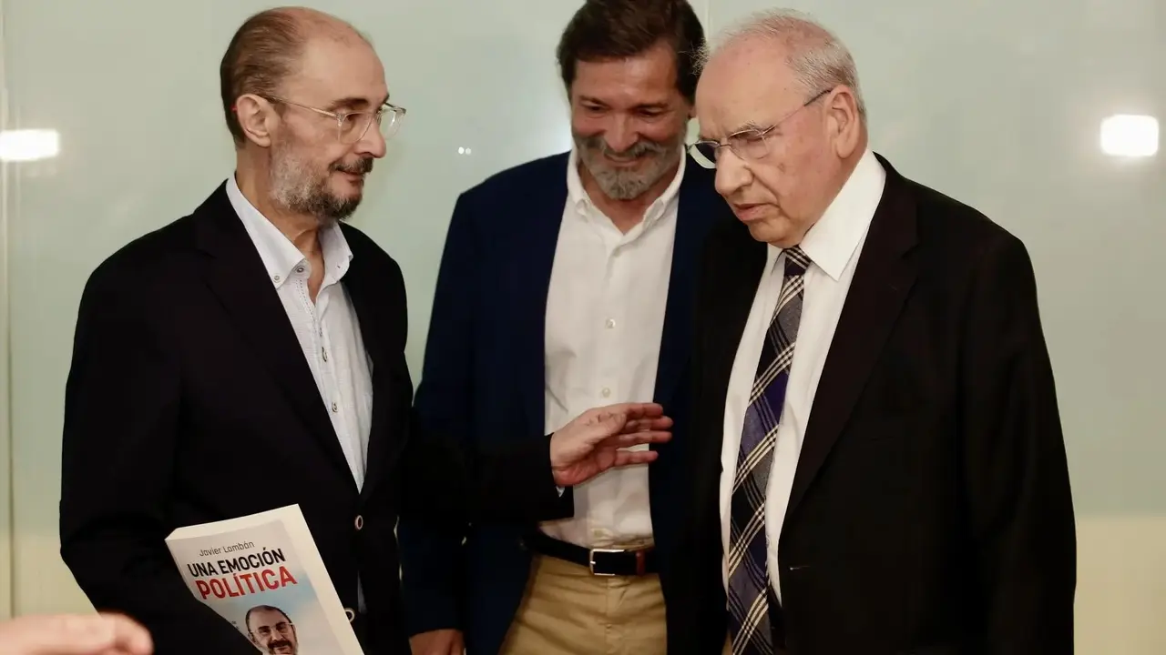 Javier Lamb&aacute;n. expresidente de Arag&oacute;n