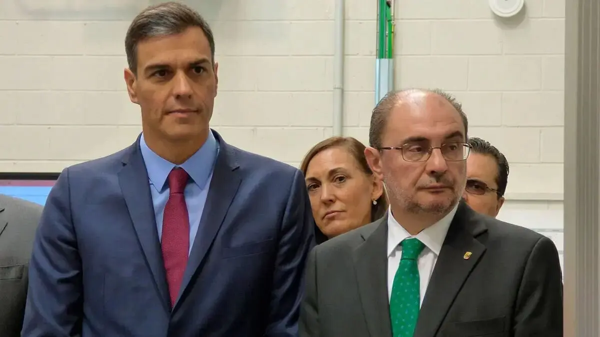 Javier Lamb&aacute;n. expresidente de Arag&oacute;n