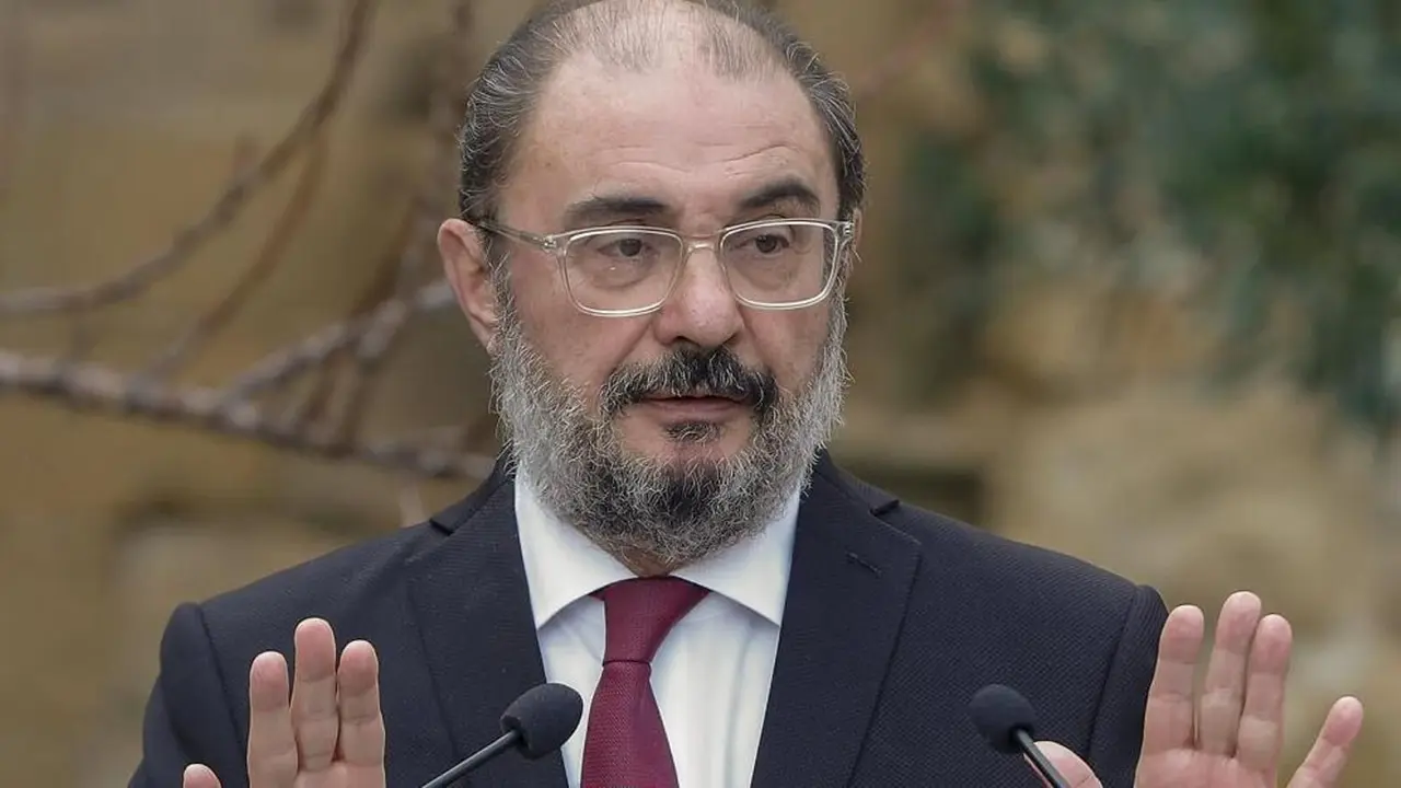 Javier Lamb&aacute;n. expresidente de Arag&oacute;n
