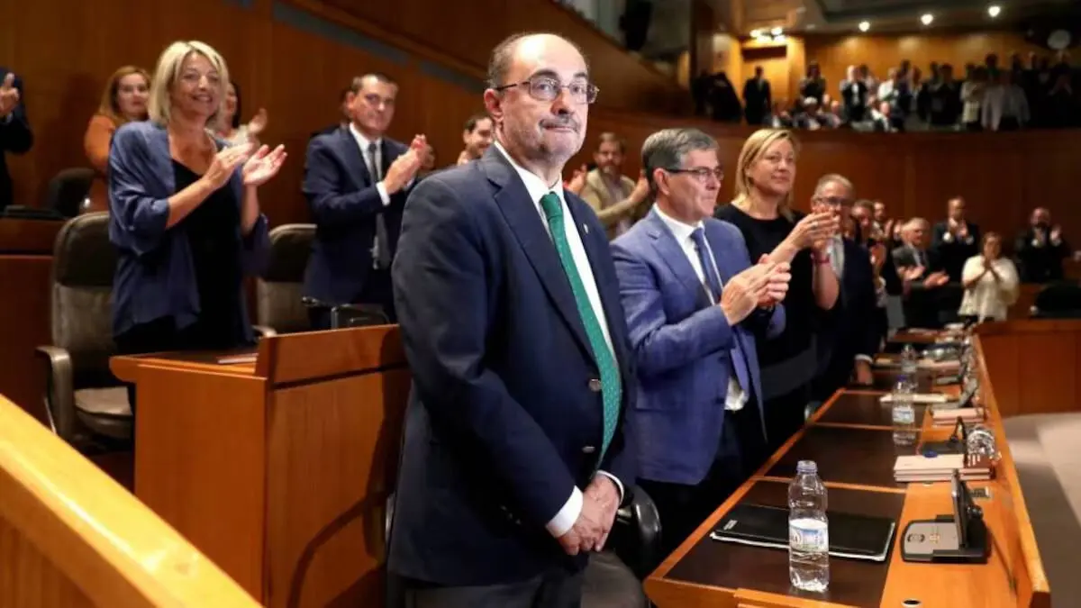 Javier Lamb&aacute;n. expresidente de Arag&oacute;n