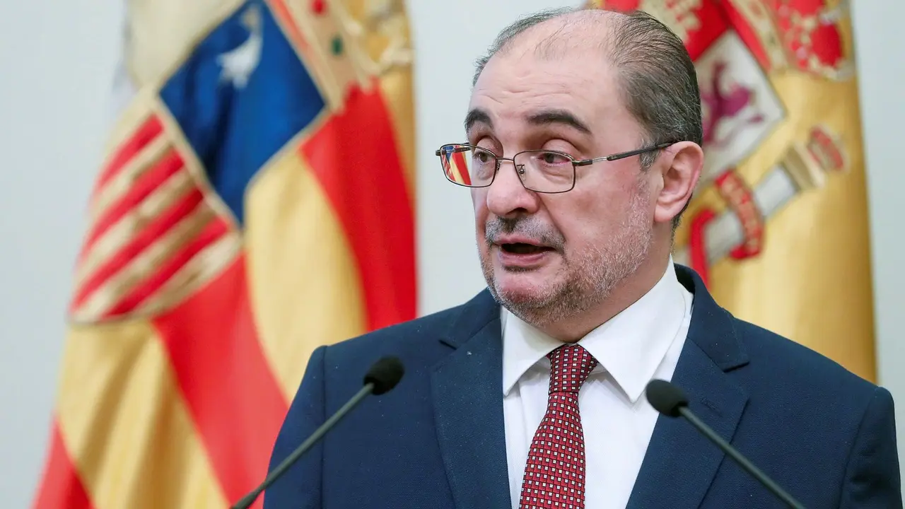 Javier Lamb&aacute;n. expresidente de Arag&oacute;n