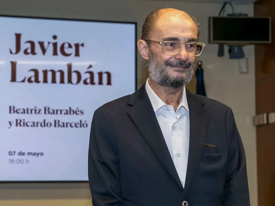 Javier Lamb&aacute;n. expresidente de Arag&oacute;n