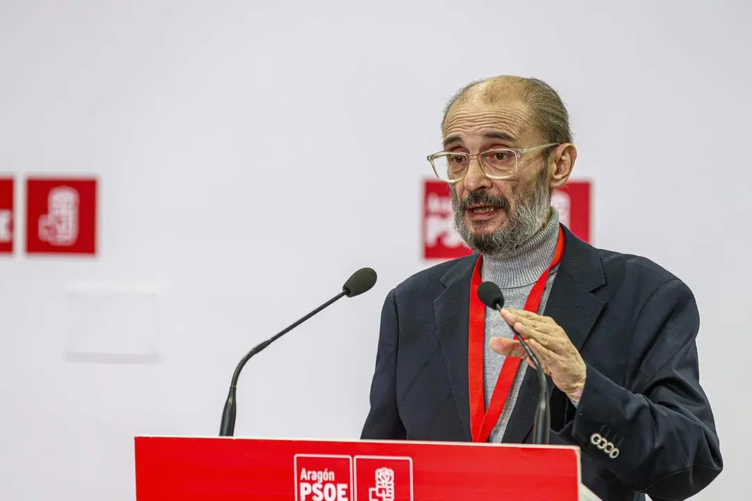Javier Lamb&aacute;n. expresidente de Arag&oacute;n