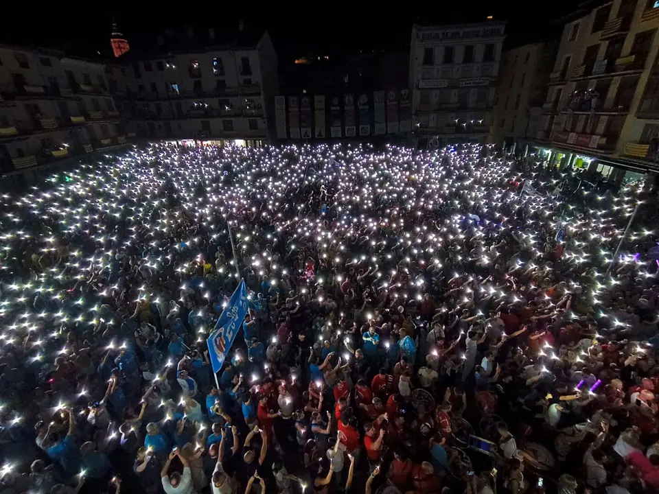 Final de las fiestas de San Roque en Calatayud