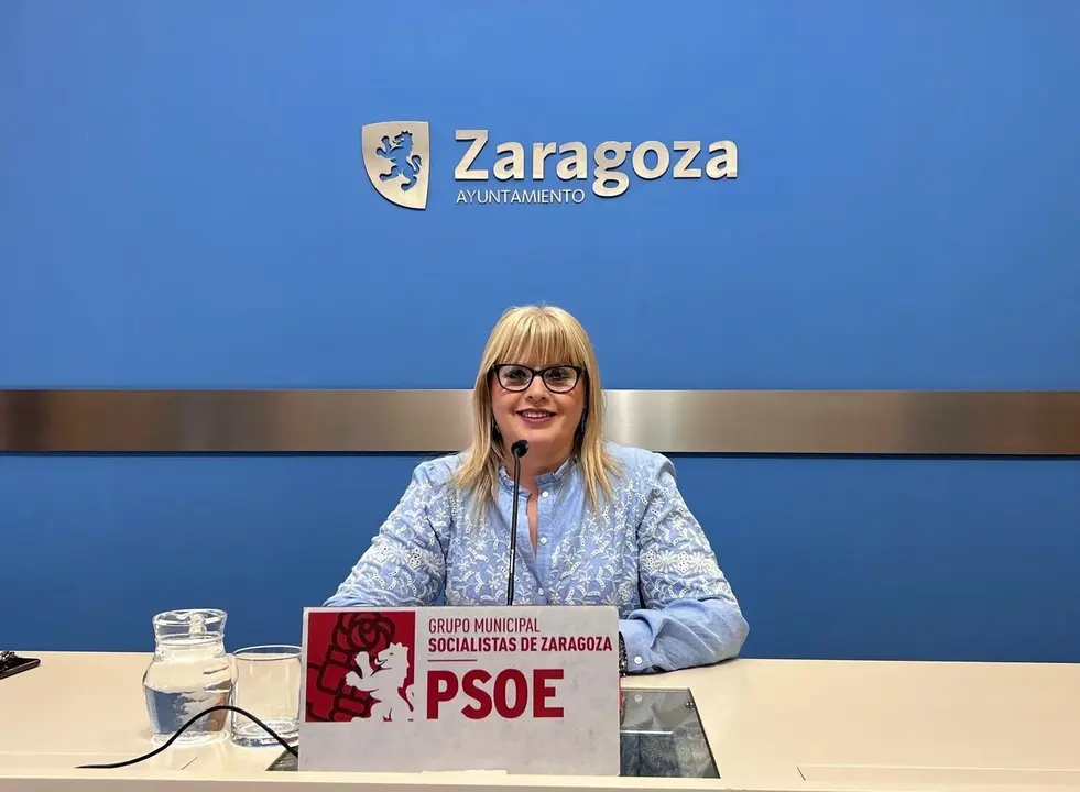 La concejal del PSOE en Zaragoza, Eva Cerd&aacute;n./ EP