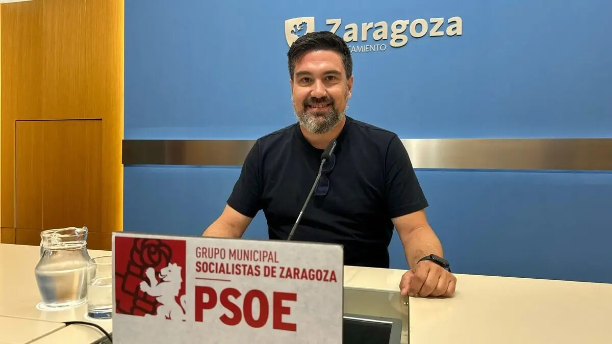 Horacio Royo,&nbsp;concejal del grupo municipal del PSOE en el Ayuntamiento de Zaragoza ./ PSOE Zaragoza