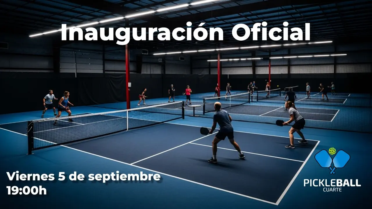 Inauguraci&oacute;n Pickleball Cuarte de Huerva