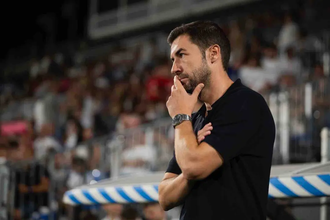 Gabi con el Real Zaragoza / MARCOS CEBRI&Aacute;N
