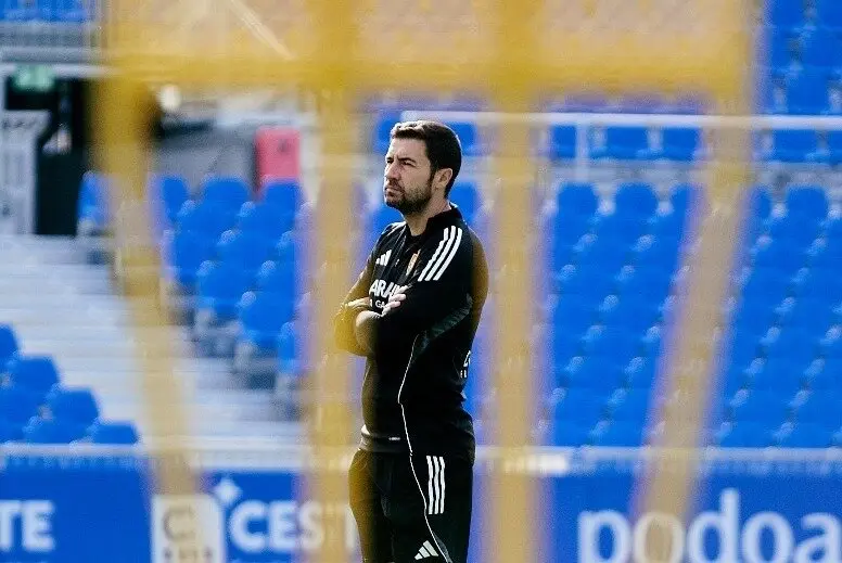 Gabi con el Real Zaragoza / REAL ZARAGOZA