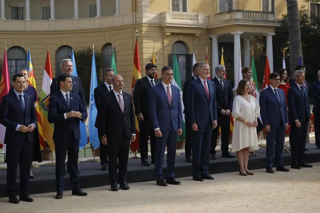 Archivo - Foto de familia de las autoridades asistentes a la XXVIII Conferencia de Presidentes, en Palau de Pedralbes de Barcelona, a 6 de junio de 2025
- Kike Rinc&oacute;n - Europa Press - Archivo