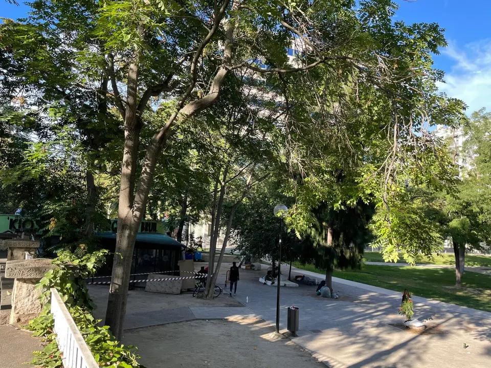 Estado del Parque Bruil de Zaragoza. / Imagen cedida a HOY ARAG&Oacute;N
