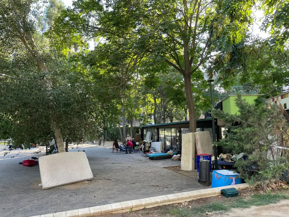 Estado actual del Parque Bruil de Zaragoza. / Imagen cedida a HOY ARAG&Oacute;N