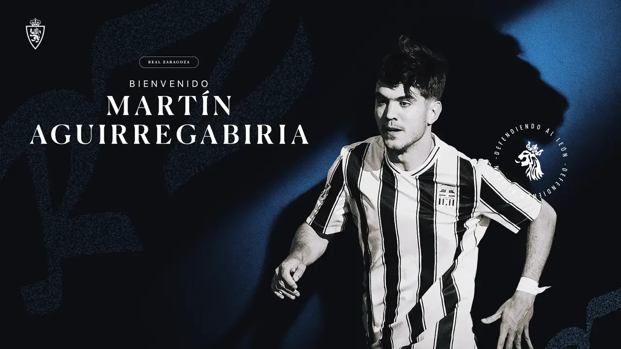 Mart&iacute;n Aguirregabiria, nuevo fichaje del Real Zaragoza