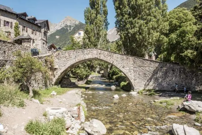 Sallent de G&aacute;llego./ Turismo de Arag&oacute;n