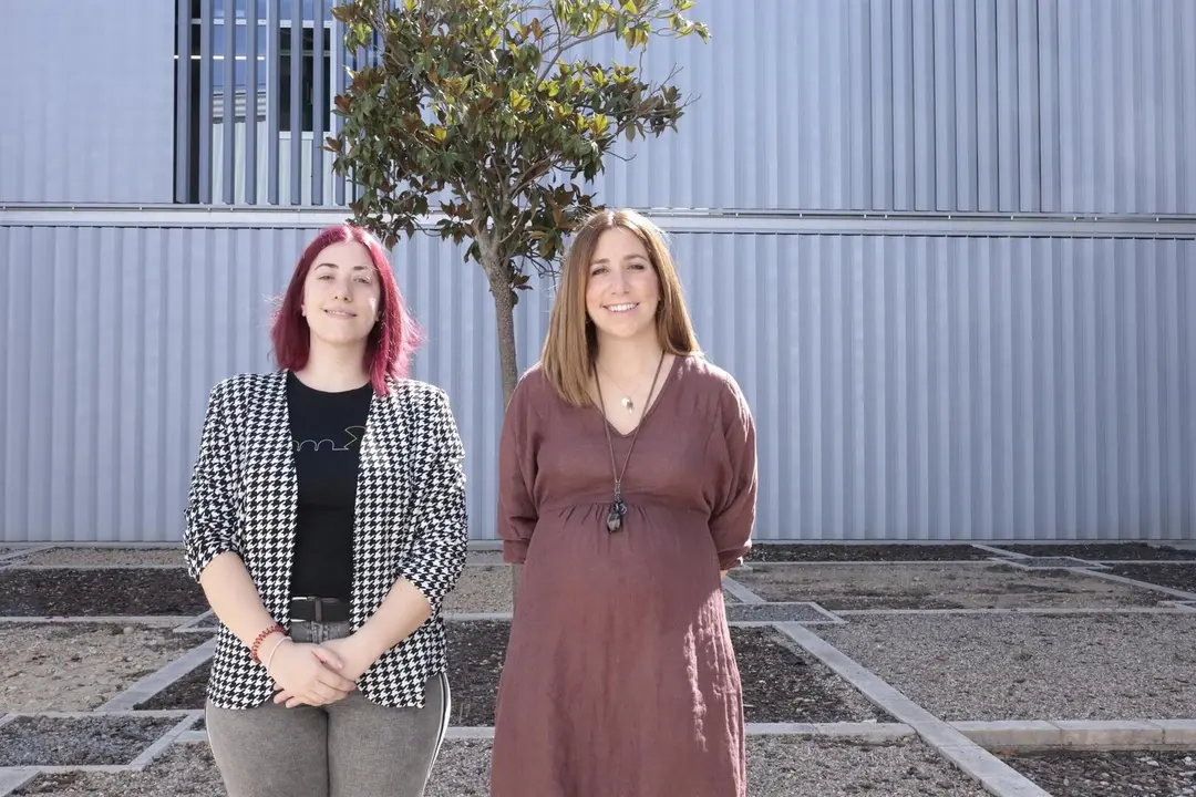 Ana Serrano (I3A) y Mar&iacute;a Sancho (INMA e IIS Arag&oacute;n). / UNIVERSIDAD DE ZARAGOZA