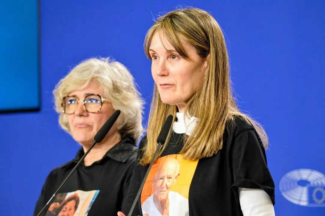Archivo - La Presidenta Associaci&oacute; V&iacute;ctimes Mortals DANA 29-O, Rosa Mar&iacute;a &Aacute;lvarez, durante una rueda de prensa en el Parlamento Europeo, a 13 de mayo de 2025, en Bruselas (B&eacute;lgica)
- Ana L&oacute;pez / Europa Press - Archivo