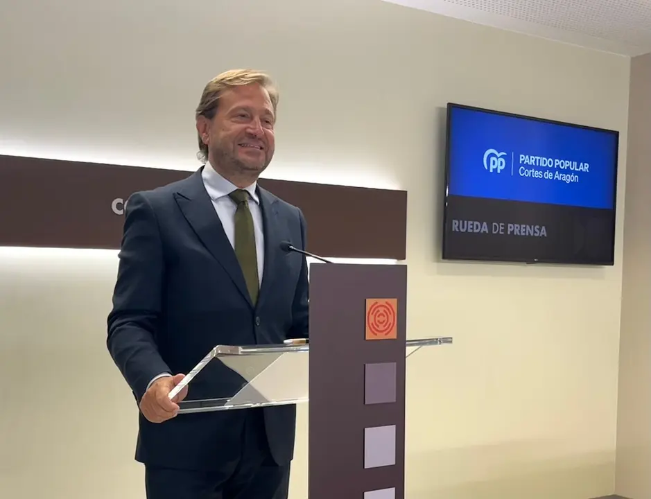 El portavoz del PP en las Cortes, Fernando Ledesma./ EP