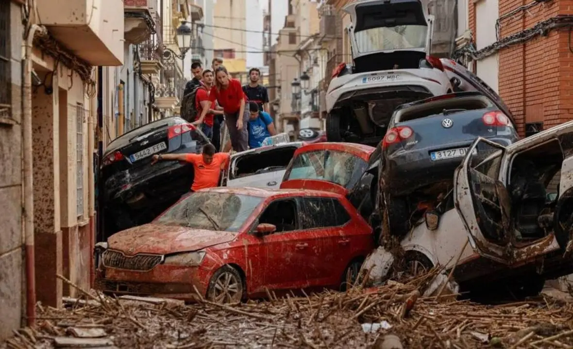 Efectos de la DANA en Valencia el 29 de octubre de 2024