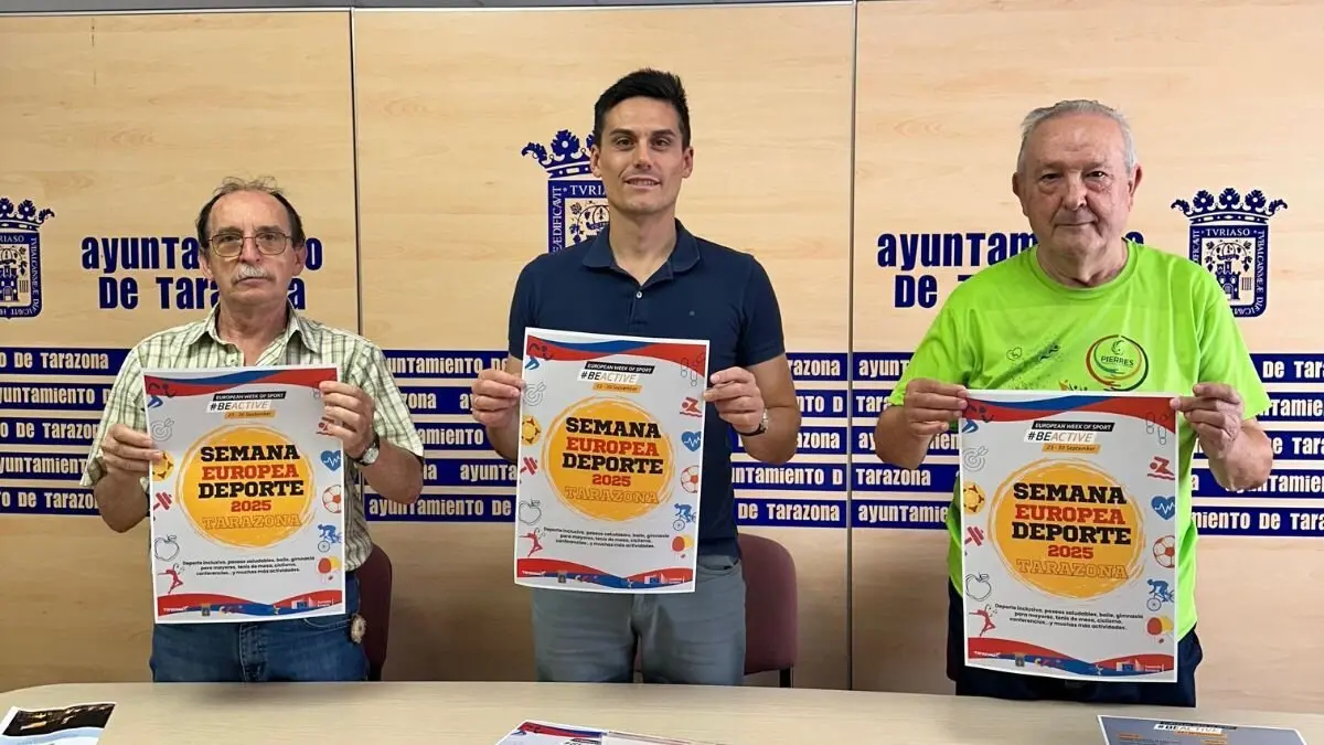 Presentaci&oacute;n de la Semana Europea del Deporte en Tarazona. /  AYTO. TARAZONA