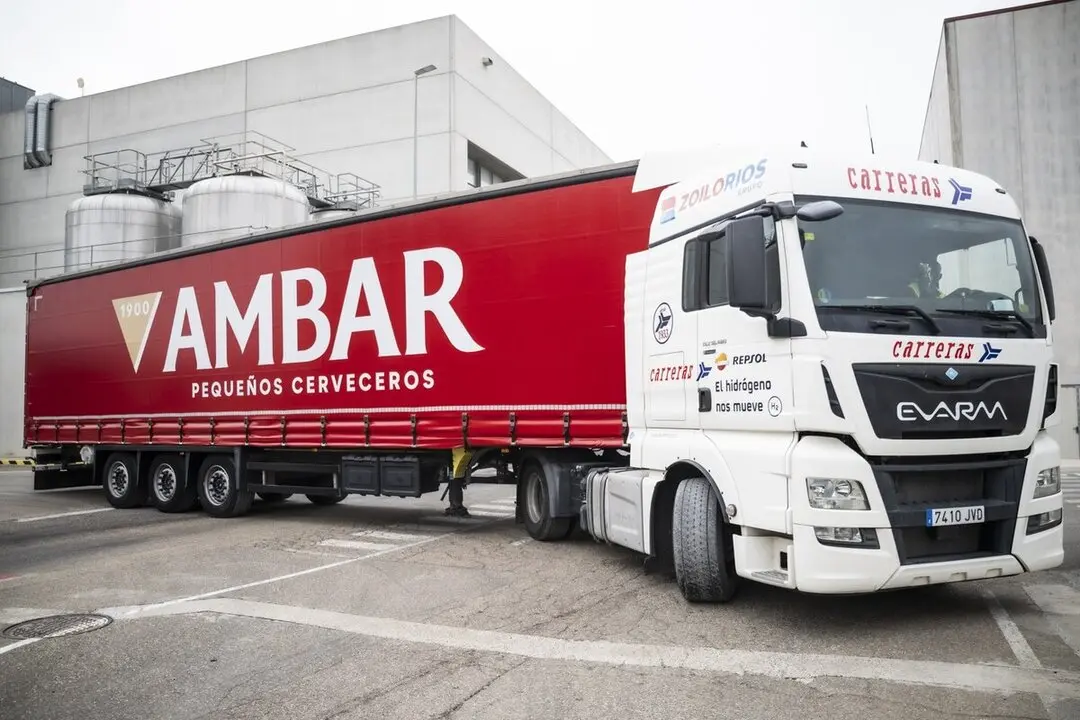 Ambar y Carreras prueban un transporte con hidr&oacute;geno renovable