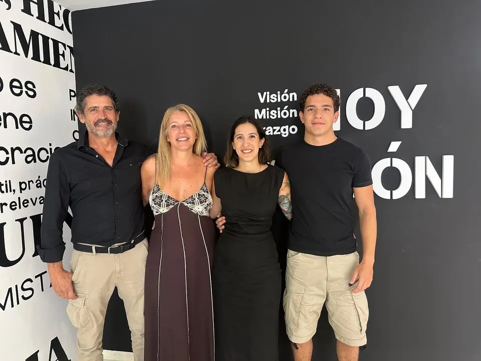 Andr&eacute;s Benito, Yolanda Monedero, Cristina Benito, Iv&aacute;n Benito, Cocinas COEM