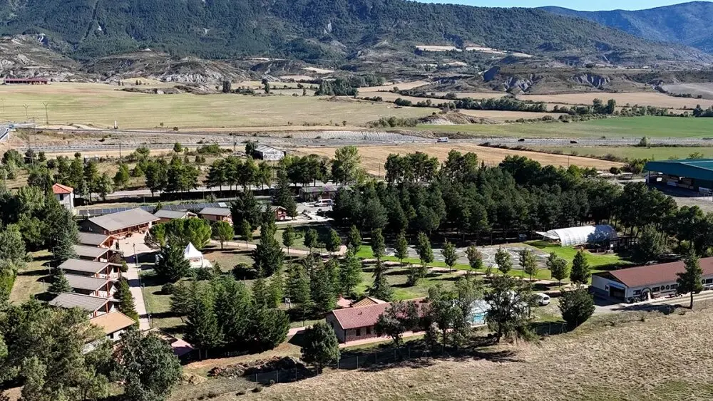 Centro de la Fundaci&oacute;n Valentia en Martillu&eacute; ./ El Diario de Huesca