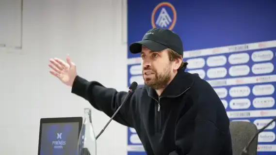 Gerard Piqu&eacute;, presidente del Andorra / Andorra