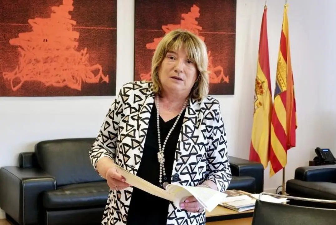 La consejera de Educaci&oacute;n del Gobierno de Arag&oacute;n, Tomasa Hern&aacute;ndez / EP