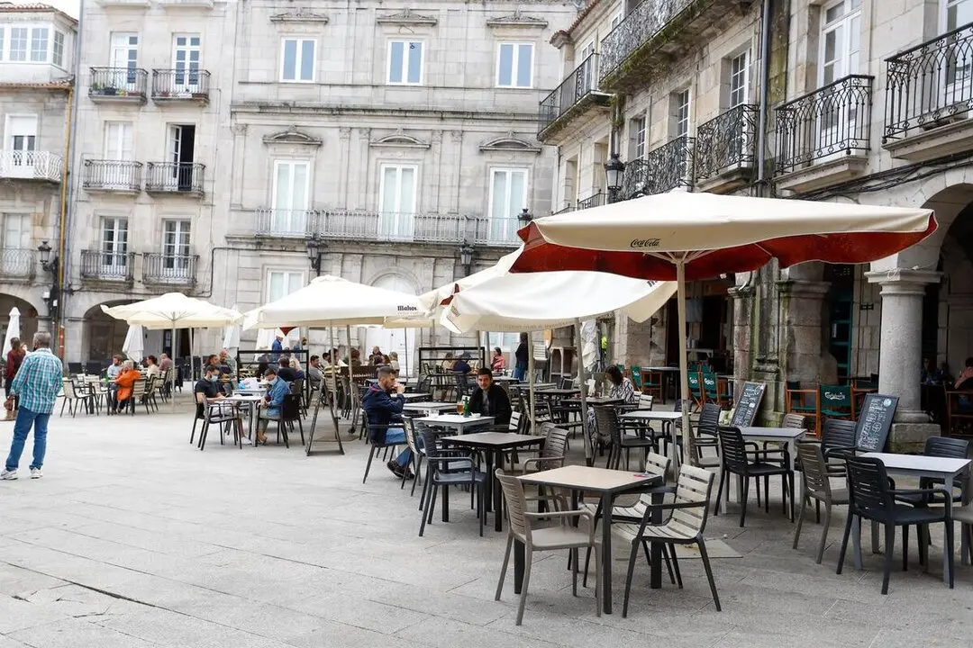Archivo - Una terraza de Vigo, en Pontevedra, Galicia (Espa&ntilde;a)
- Marta V&aacute;zquez Rodr&iacute;guez - Europa Press - Archivo