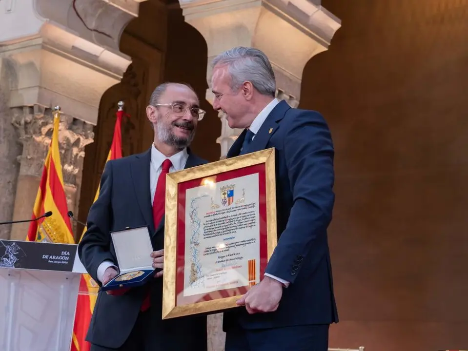Javier Lamb&aacute;n y Jorge Azc&oacute;n, en una imagen de archivo. /DGA