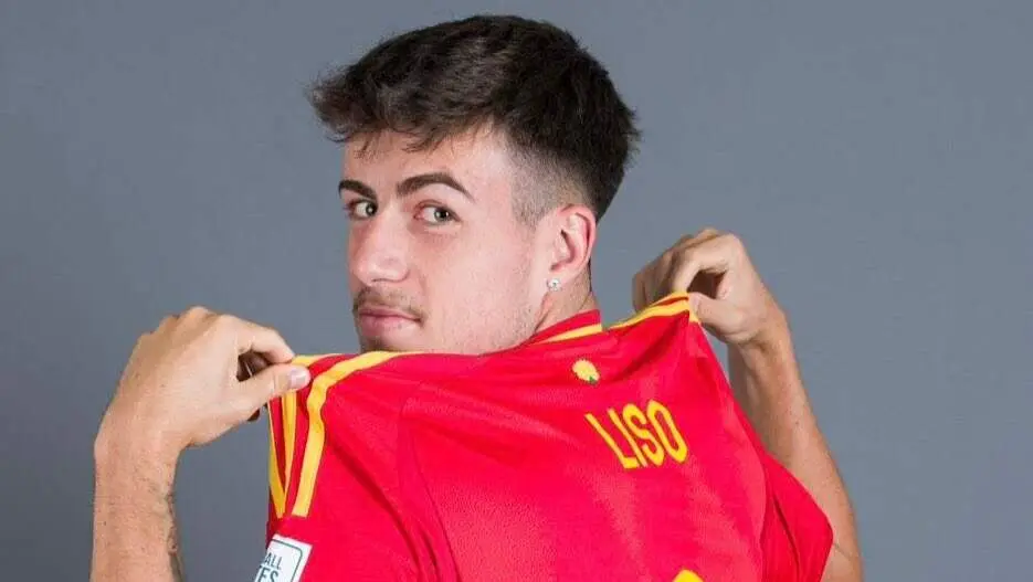 Adri&aacute;n Liso con la selecci&oacute;n espa&ntilde;ola sub-20 / RFEF