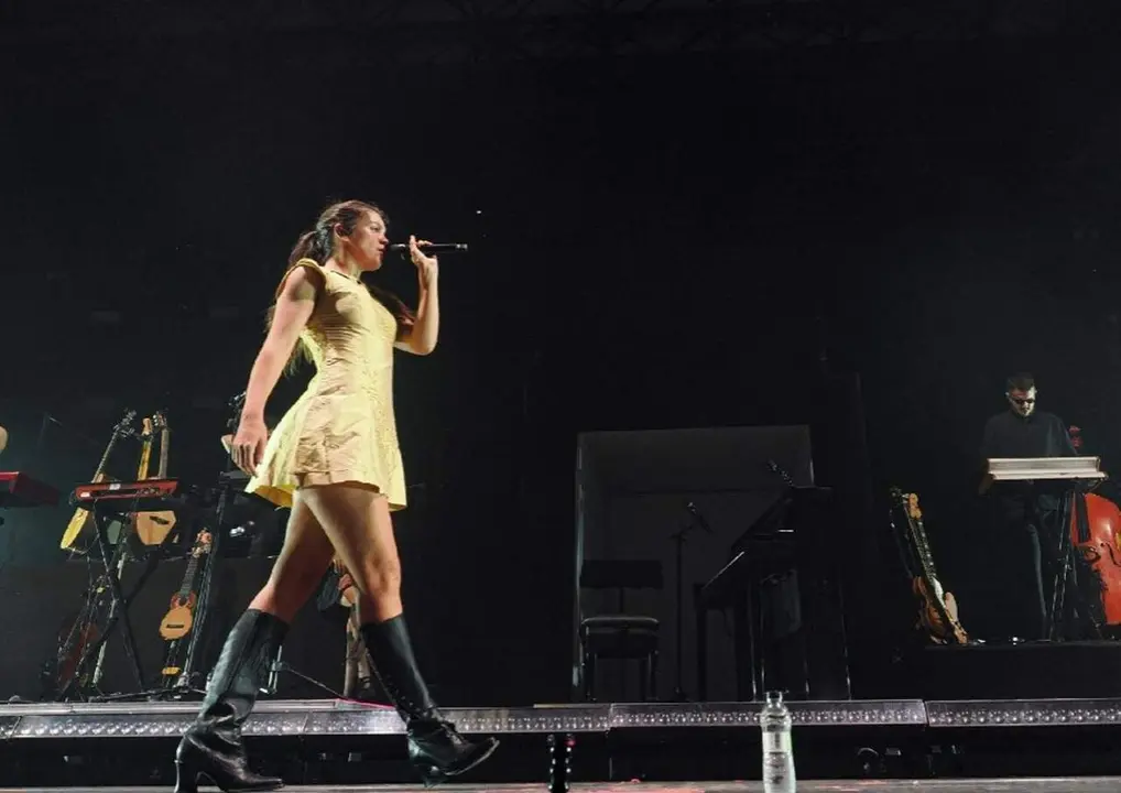 Amaia sobre el escenario del FIZ. / FIZ