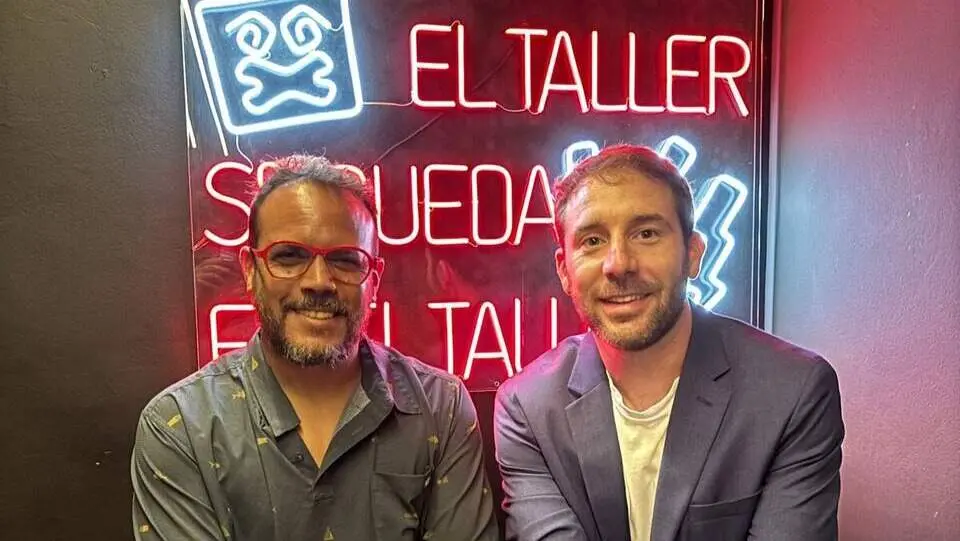 Jimmy Valios y Aldo Sorrosal
