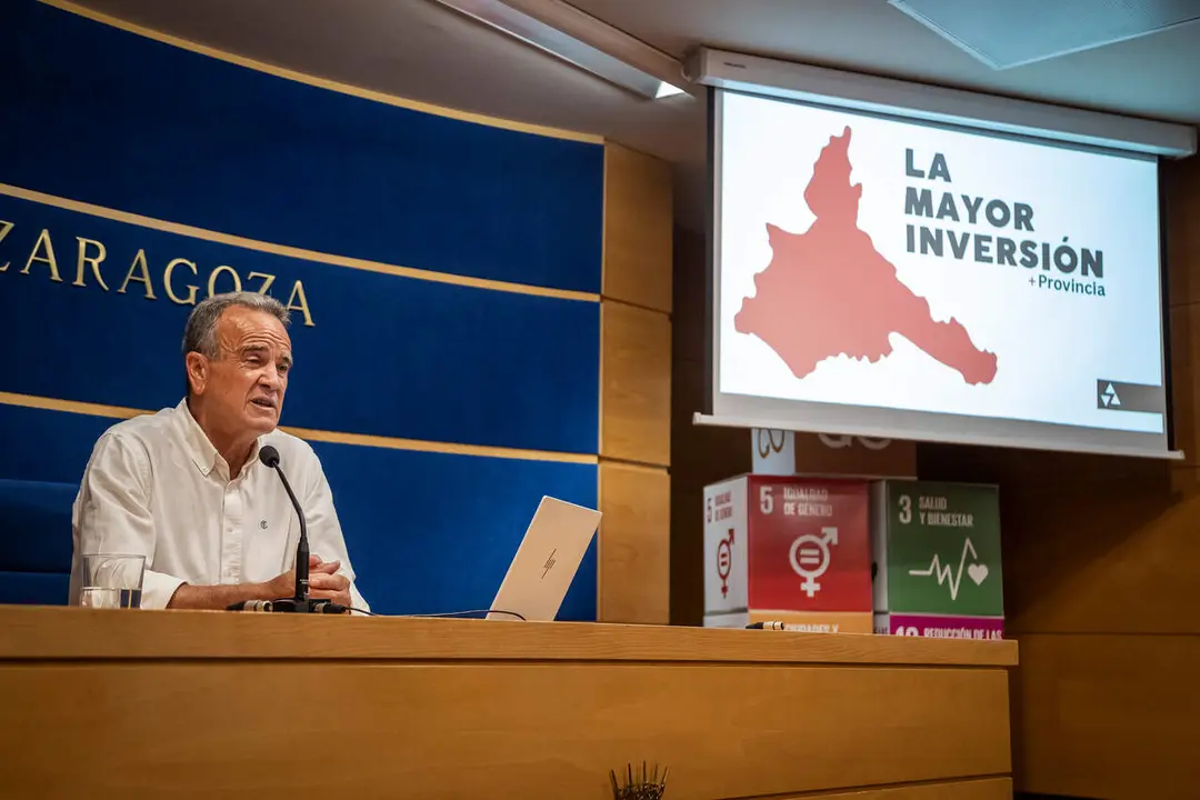 Plan +Provincia presentado por el presidente Juan Antonio S&aacute;nchez Quero / Daniel Marzo