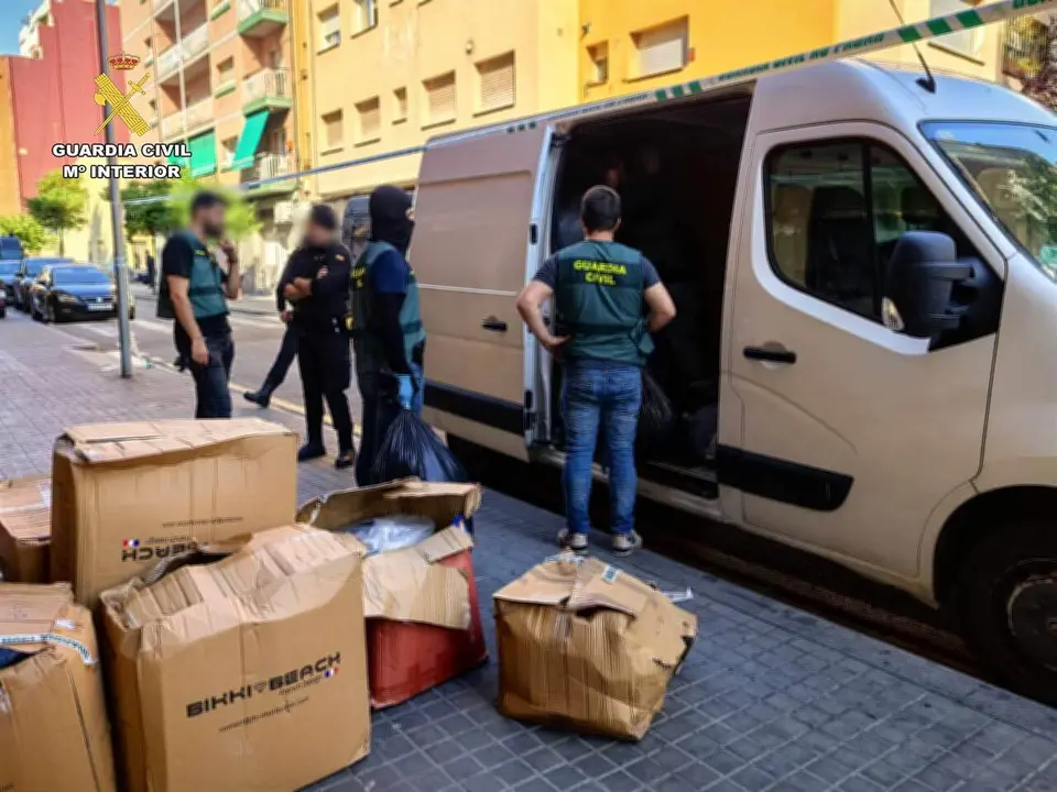 Operaci&oacute;n de la Guardia Civil 'Ordag-Teloners' contra una organizaci&oacute;n criminal dedicada al robo de camiones en Arag&oacute;n, Catalu&ntilde;a y La Rioja. - GUARDIA CIVIL.