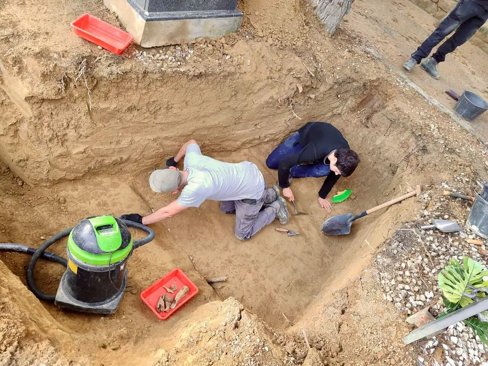 Im&aacute;genes | La exhumaci&oacute;n de las fosas comunes del cementerio de Ejea, m&aacute;s cerca