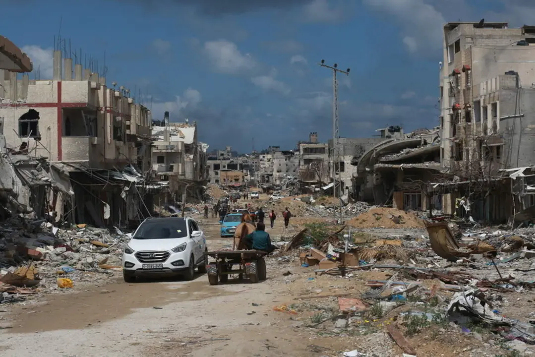 Foto de archivo. Civiles desplazados en Rafah, Gaza, el 6 de mayo de 2024.
