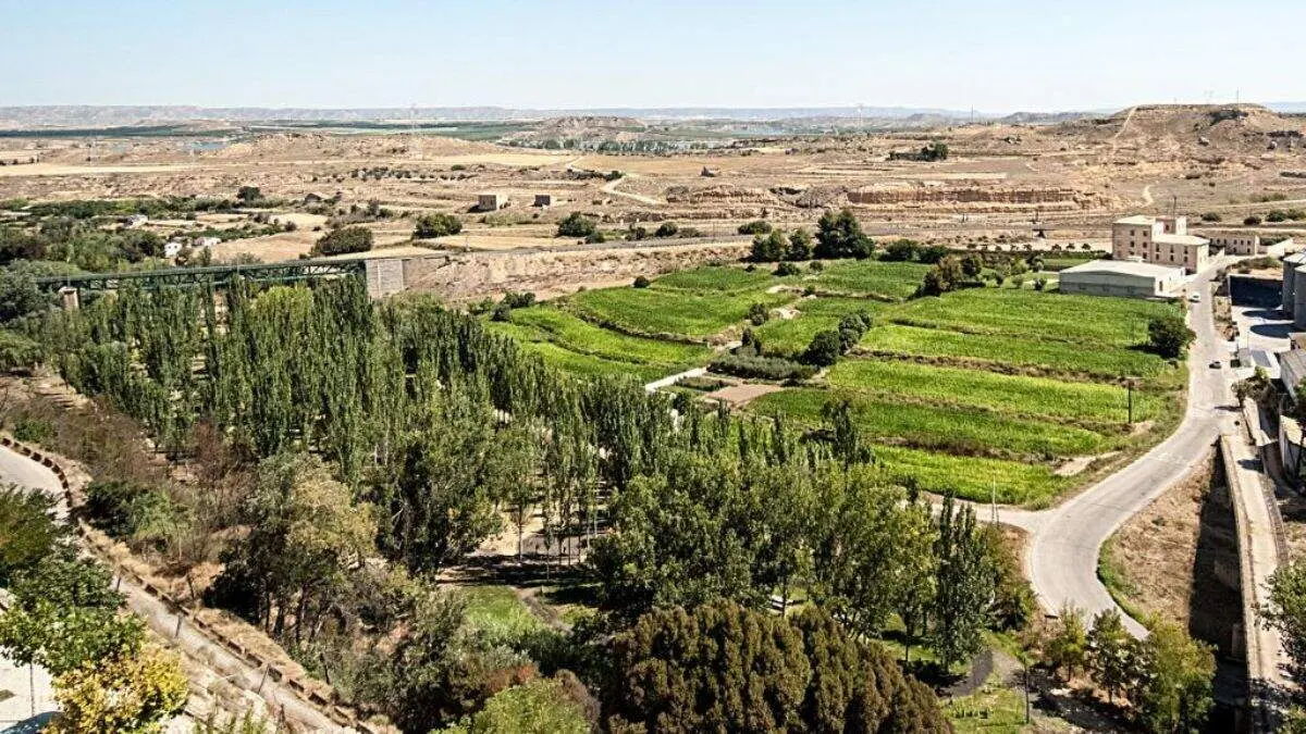 Entorno del r&iacute;o Guadalope en Caspe. / AYTO. CASPE