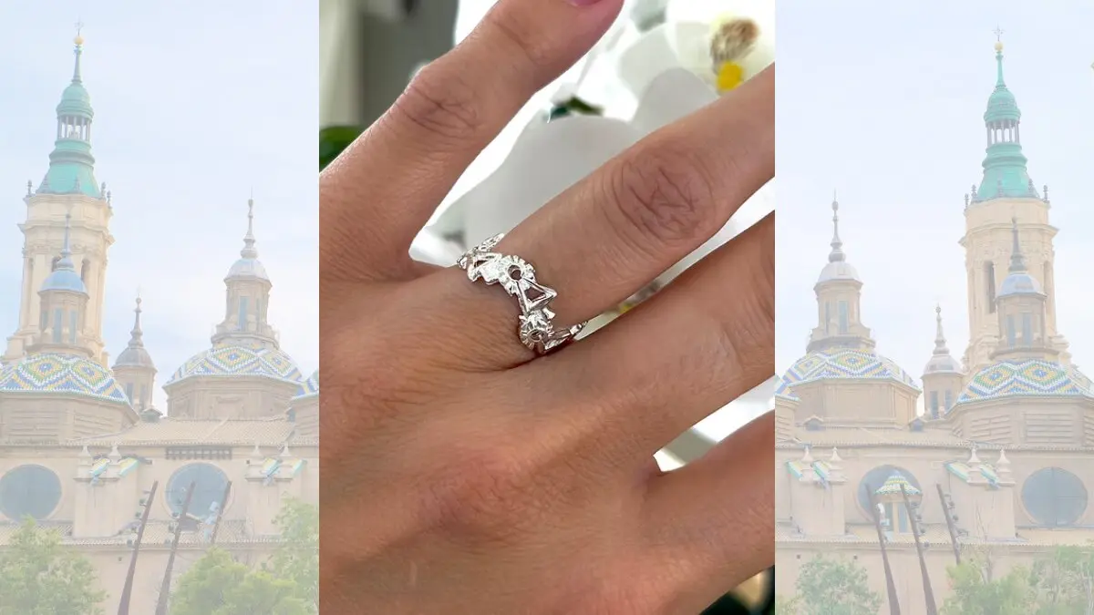 Anillo de la Virgen del Pilar ./ Joyer&iacute;a Oyarz&aacute;bal