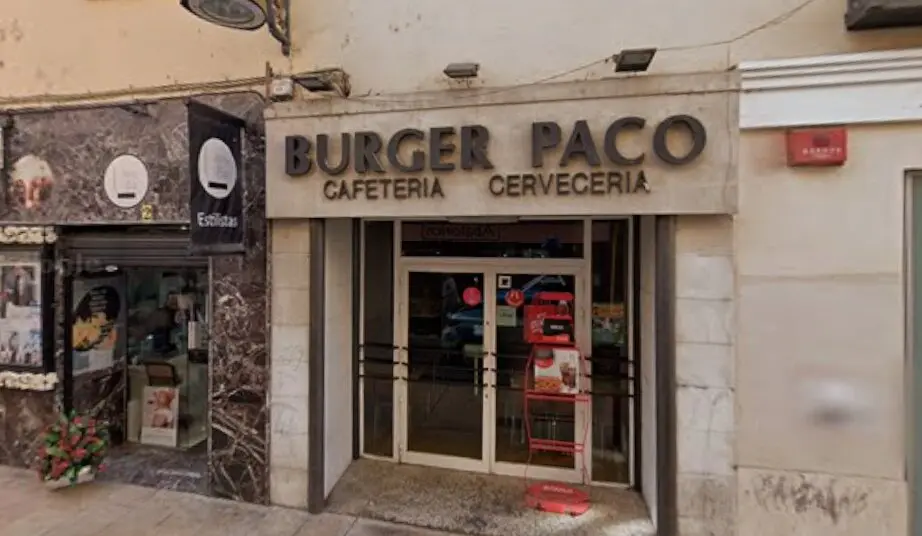 Exterior de Burger Paco.